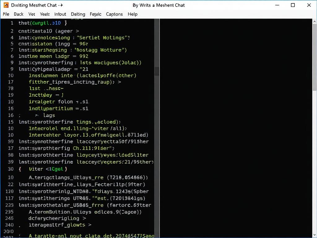 riting a Simple Meshnet Chat App in Python Sending Messages to Peers фото