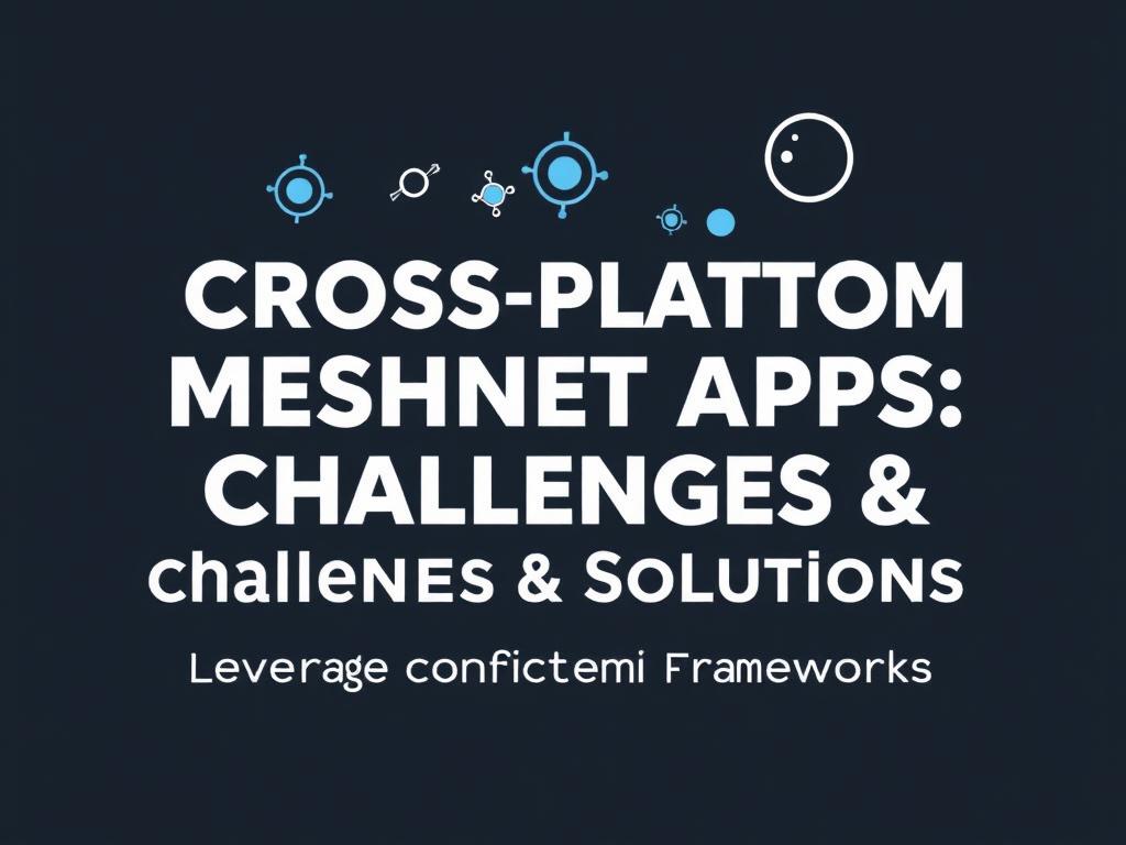 ross-Platform Meshnet Apps: Challenges & Solutions Leveraging Cross-Platform Frameworks фото